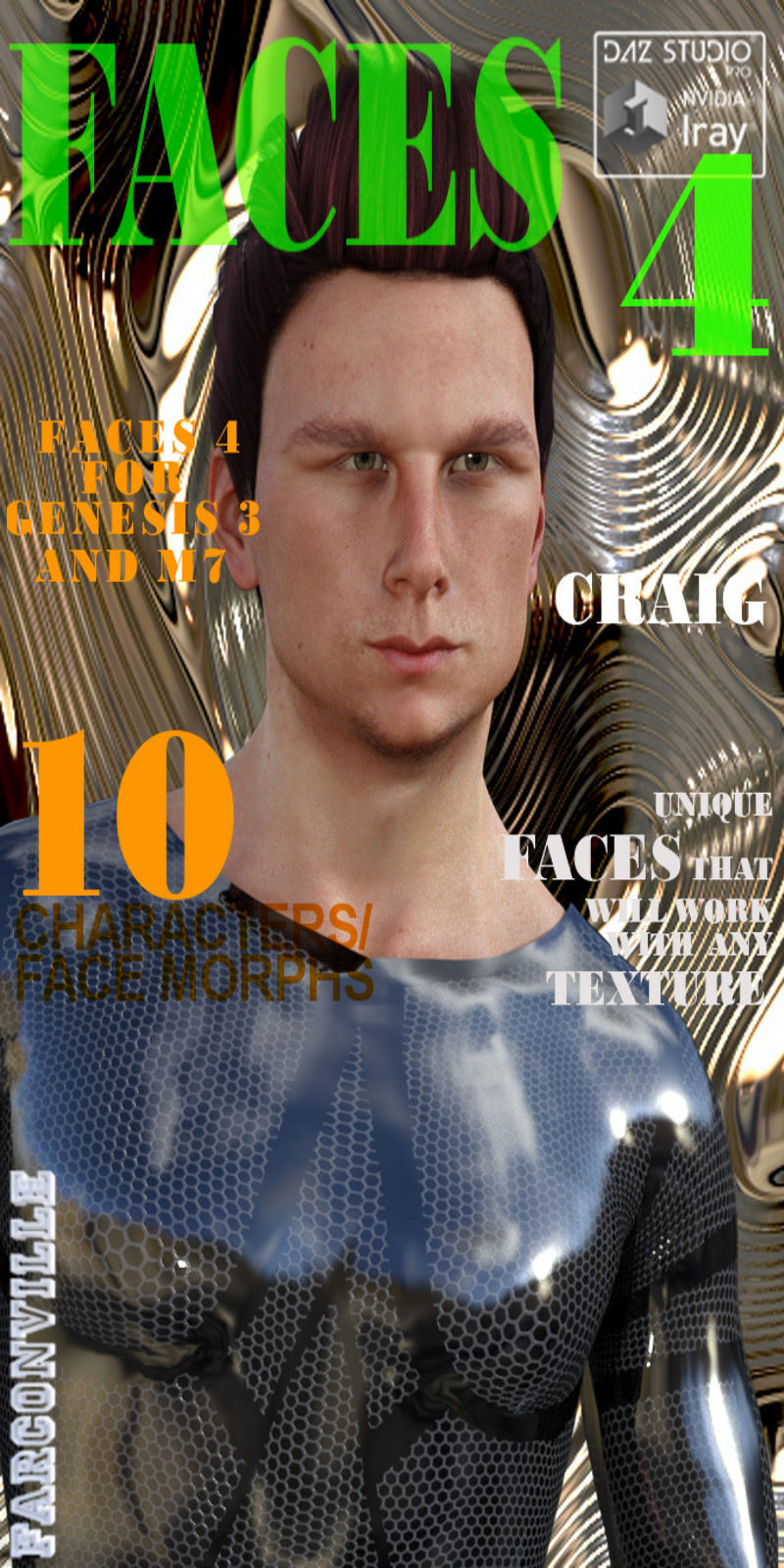 Faces 4 For Genesis 3 Male And Michael 7