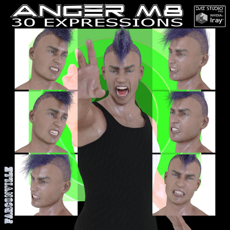 Anger For Michael 8 And Genesis 8 Male