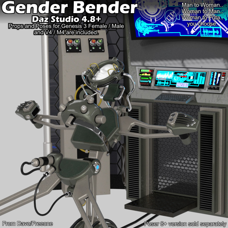 "Gender Bender" For DazStudio