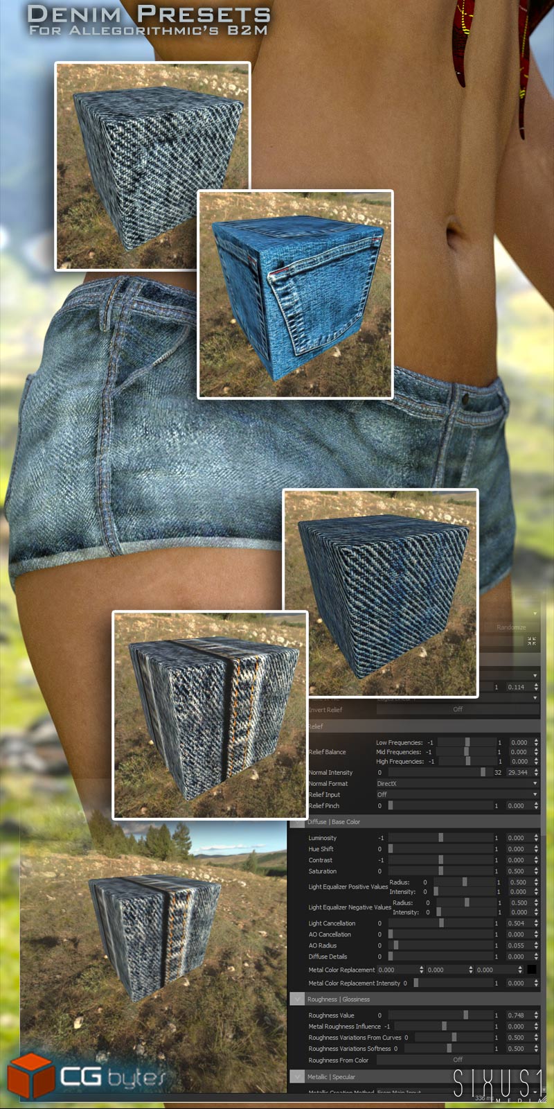 ArtDev Substance Painter's Bitmap 2 Material Presets