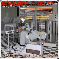 Legacy Davo Cannibal Kitchen Core Daz Studio