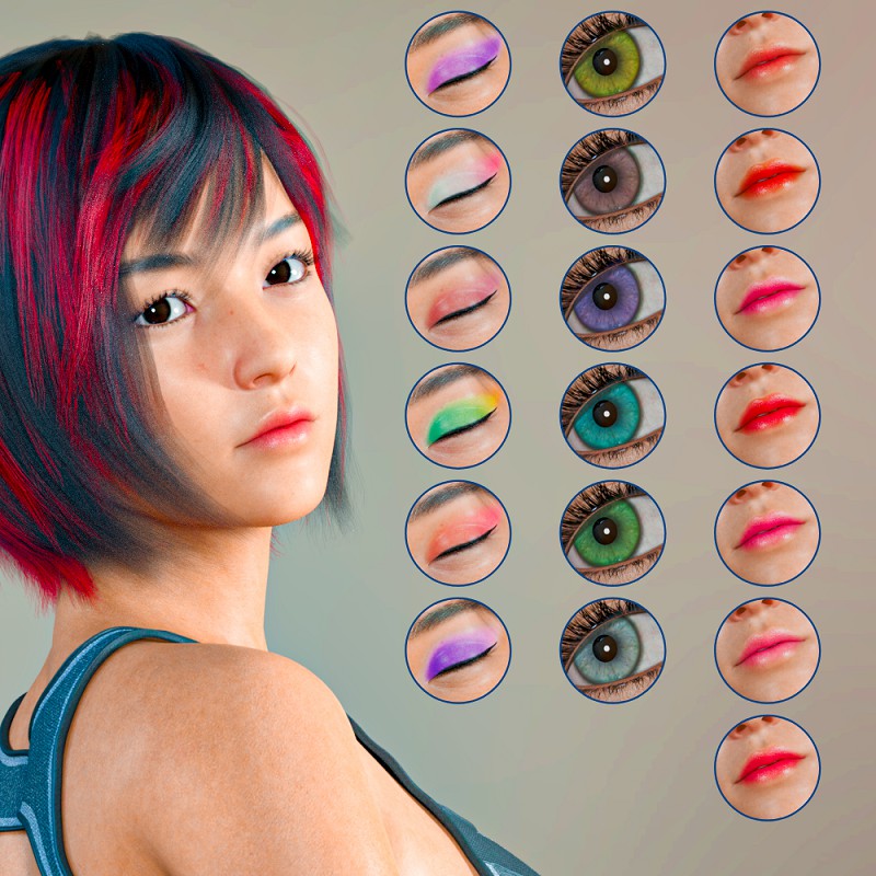 Emiko for Genesis 8 Female