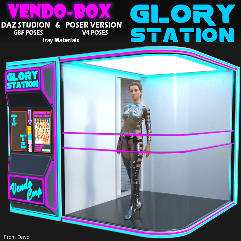 "Vendo Box" Glory Station For DS And Poser