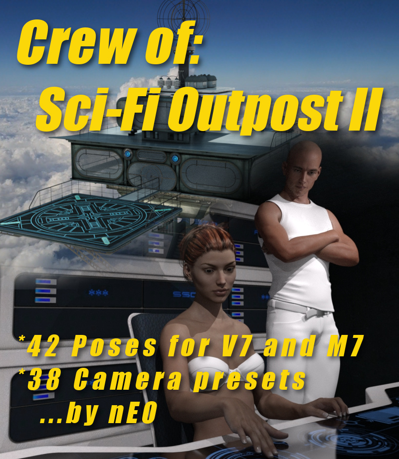 Crew Of: Sci-Fi Outpost Upper Floor