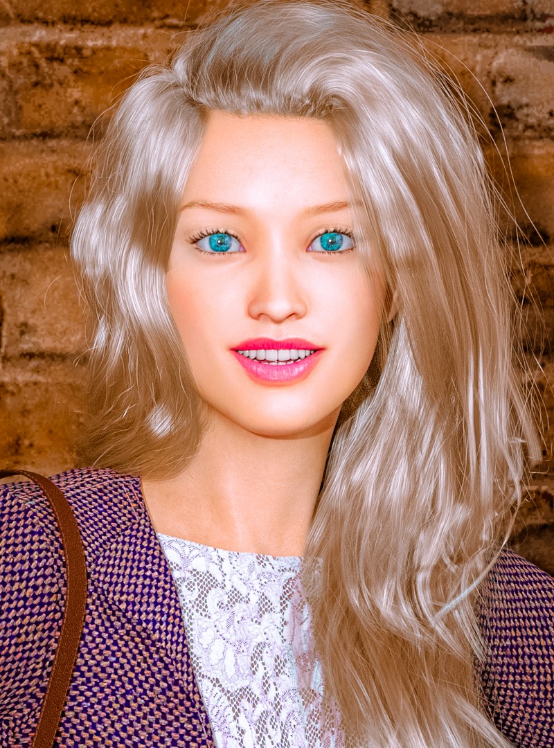 FDF Annelise for Genesis 8 Female