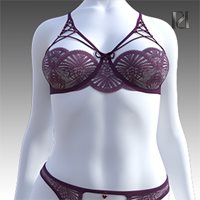 Secret Style 89 - Demi-Cup Bra for G8F, G8.1F