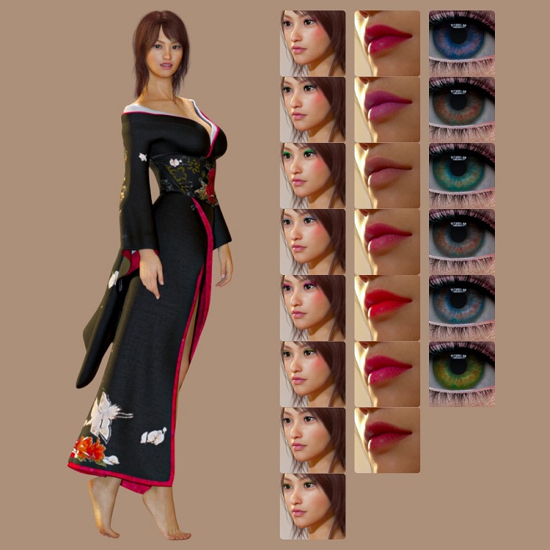 Natsuko for Genesis 8 female