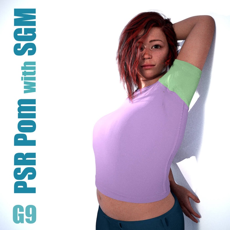 PSR Pom - Character Morph for Genesis 9
