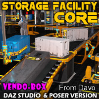 Vendo Box Storage Facility Core for DS and Poser