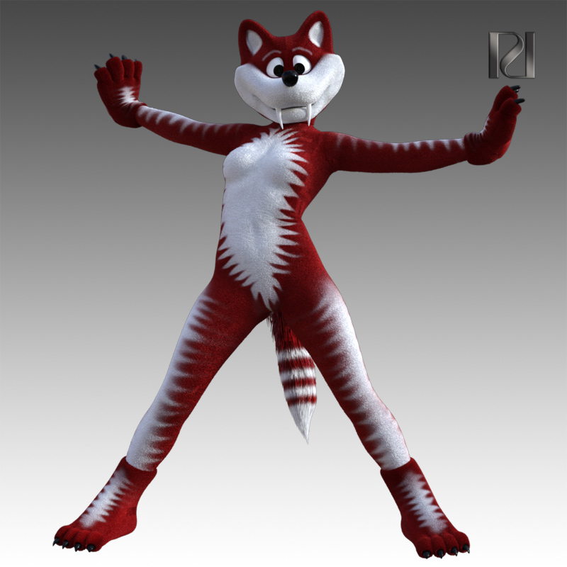 Furry Style 01 - Furry costume for G8F, G8.1F