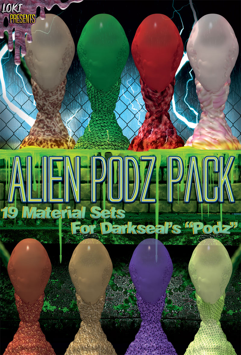 PODZ: Alien Podz Materials