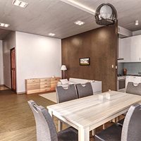 Modern Living with Kitchen