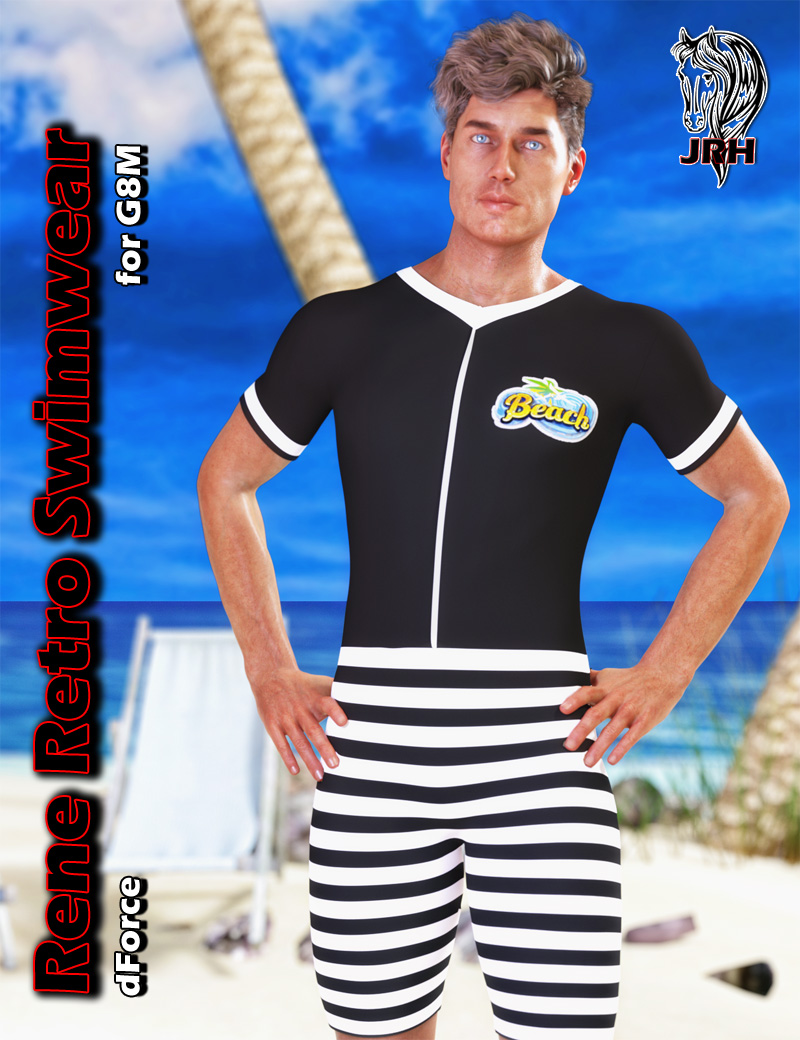 JRH dForce Rene Retro Swimwear for G8M