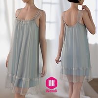 dForce WUK Suspender Lace Nightdress for Genesis 8 and 8.1 Female