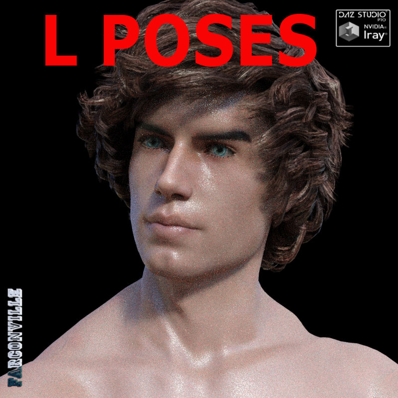 L Poses For M8