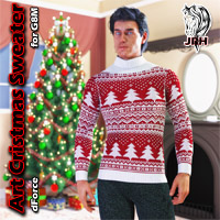 JRH dForce Art Christmas Sweater for G8M