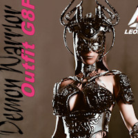 Deleyyah Demon Warrior Outfit G8F