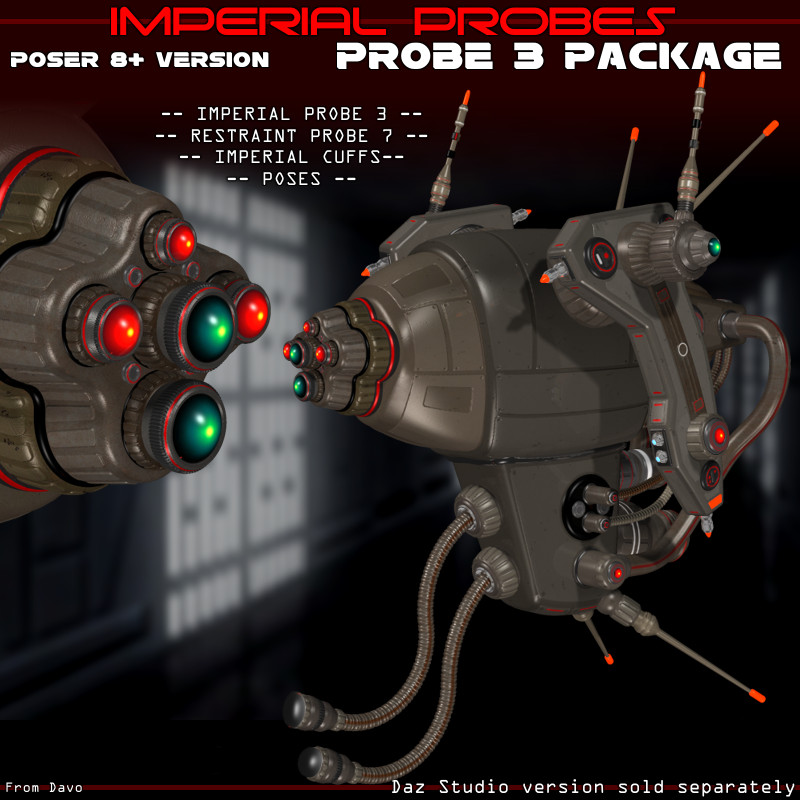 Imperial Probes "Probe 3" For P8+