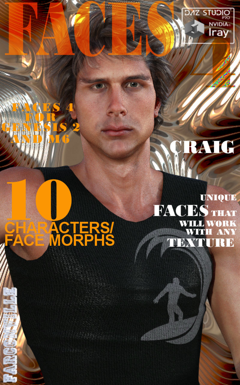 Faces 4 For Genesis 2 Male And Michael 6