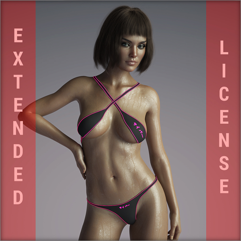 dForce CyberBikini 01 for G3F (EXT.LICENSE)