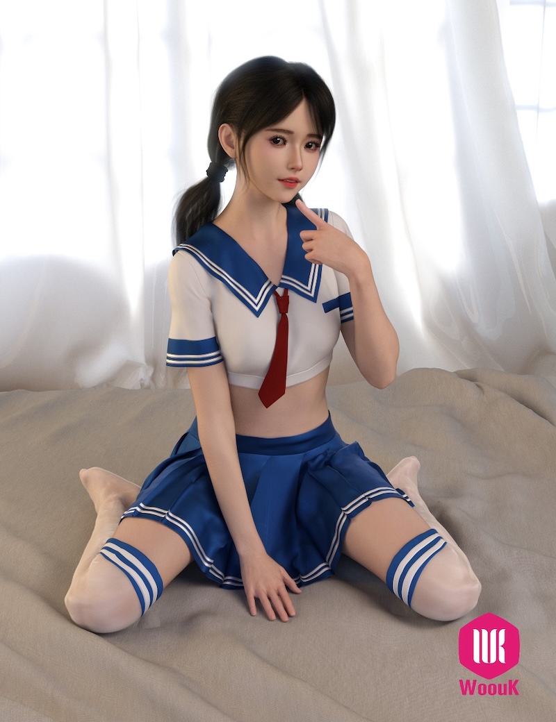 dForce WUK School Uniform Outfit for Genesis 8 and 8.1 Female
