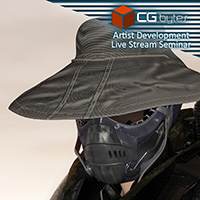ArtDev DarkVoid Exploration Unit Bucket Hat And Camo Wrap