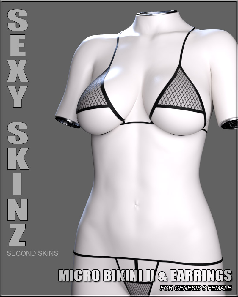Sexy Skinz - Micro Bikini II & Earrings