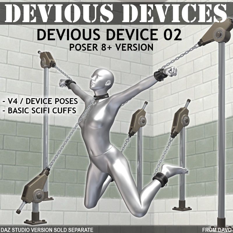 "Devious Devices" Device 02 For Poser
