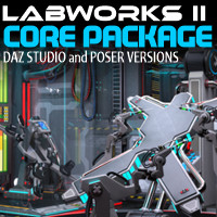 Labworks 2 CORE PACKAGE for DS and Poser