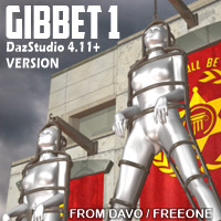 "Gibbet 1" Body Cage For DazStudio 4.11+