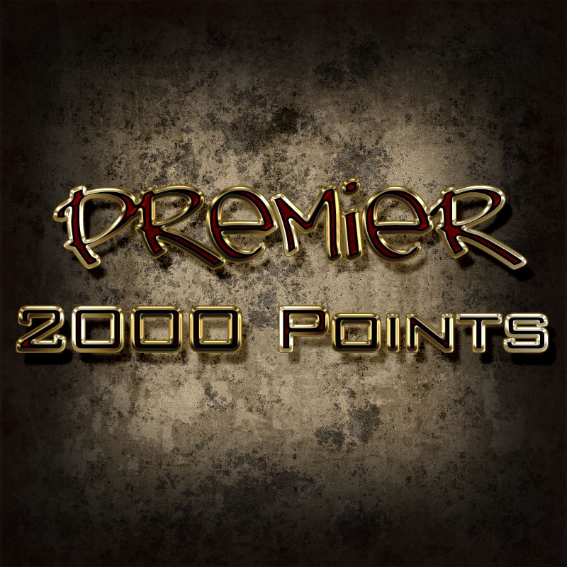 Premier 2000 Point Pack