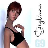 Digliamo - Character Morph for Genesis Female 9