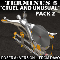 Terminus 5 "Cruel And Unusual Pack 2" For Poser 8+