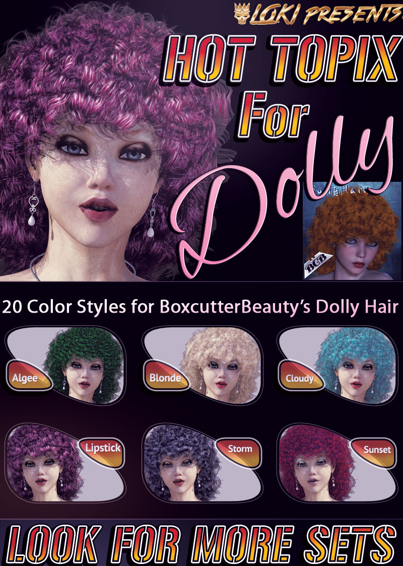HotTopix for Dolly Hair
