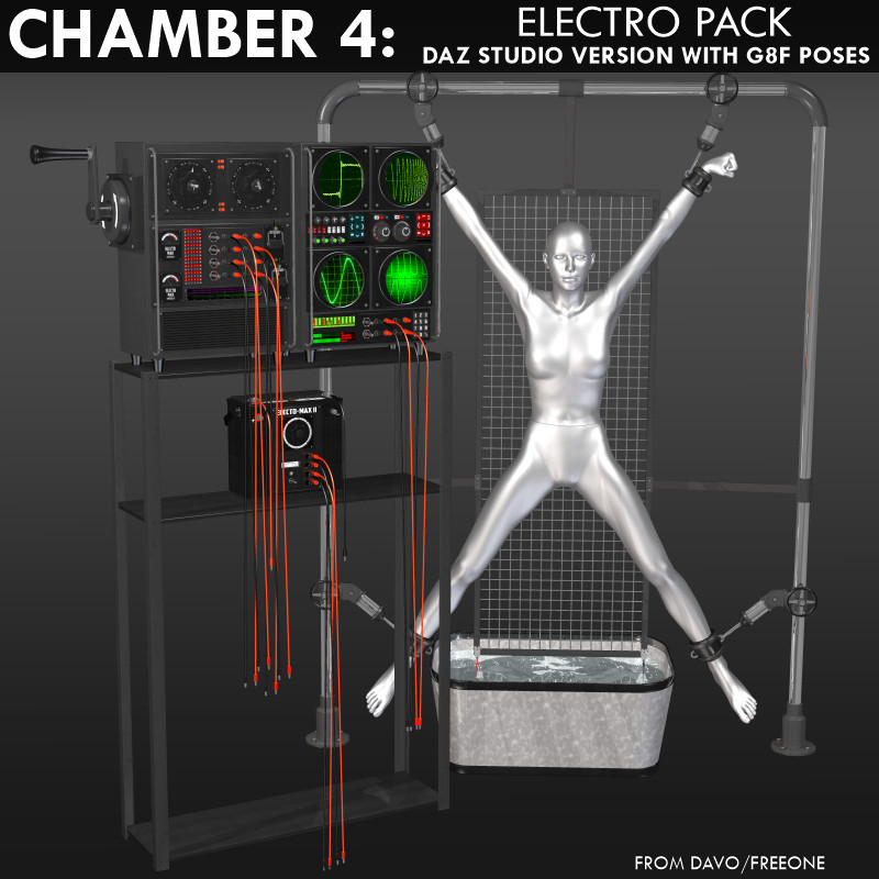 Chamber 4 "Electro Pack" for DazStudio