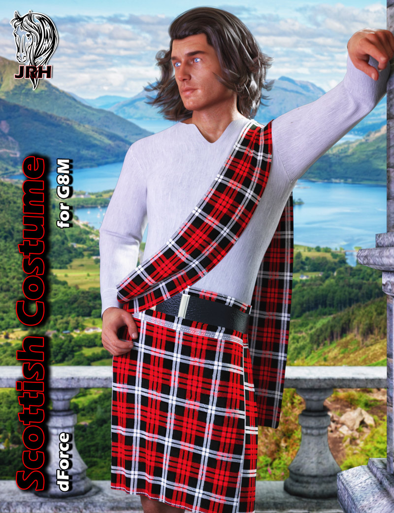 JRH dForce Scottish Costume for G8M