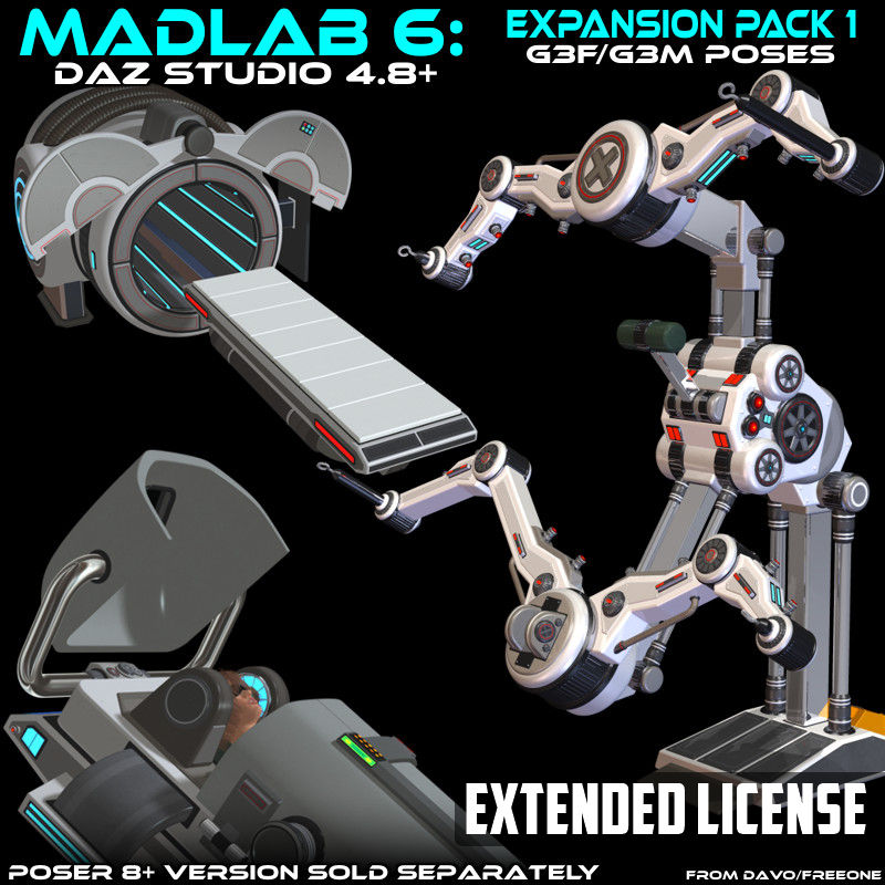 Madlab 6 "Expansion Pack 1" For DS 4.8+ EXTENDED LICENSE