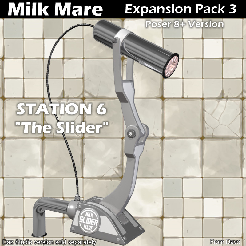 Milkmare "Expansion Pack 3" For Poser 8+