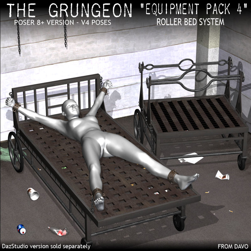 The Grungeon "Equipment Pack 4" For Poser