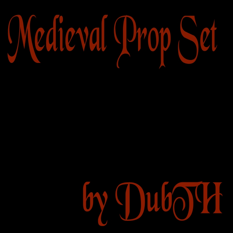 Medieval Prop Set