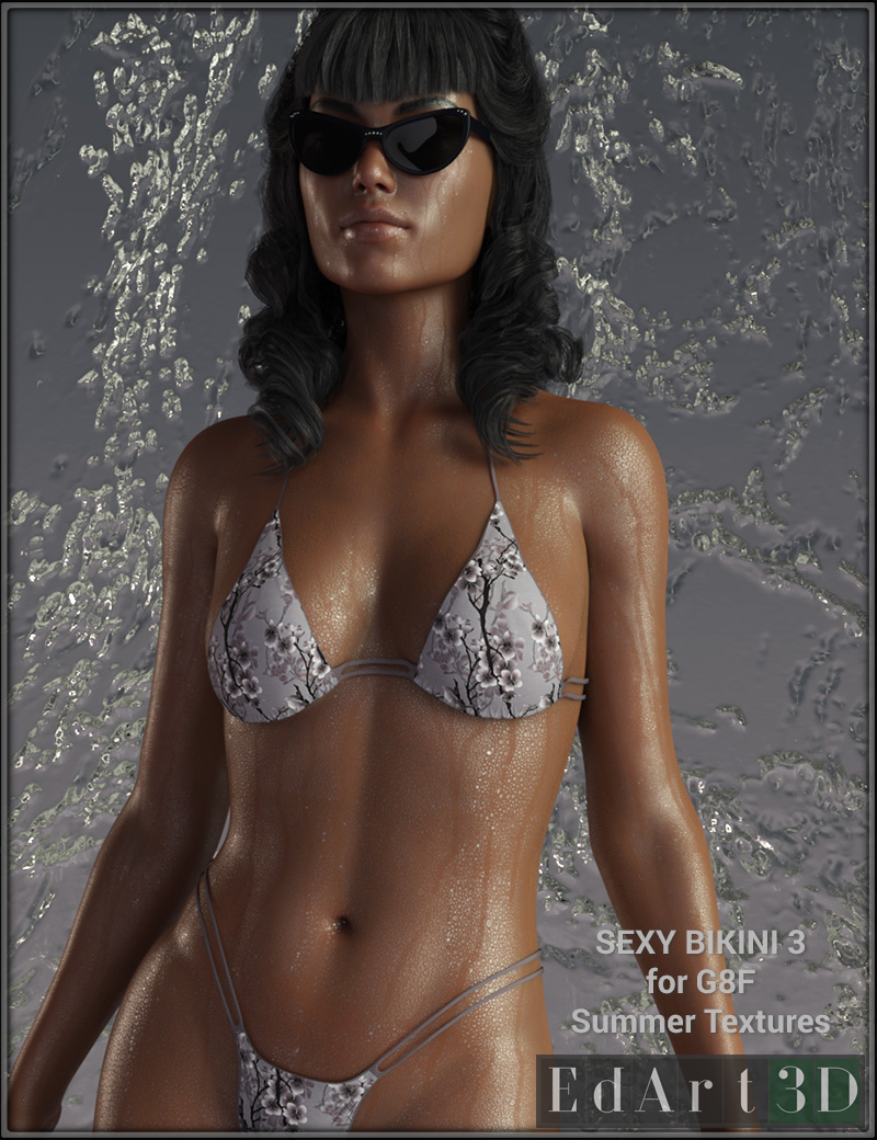 Sexy Bikini 3 For G8F Summer Textures