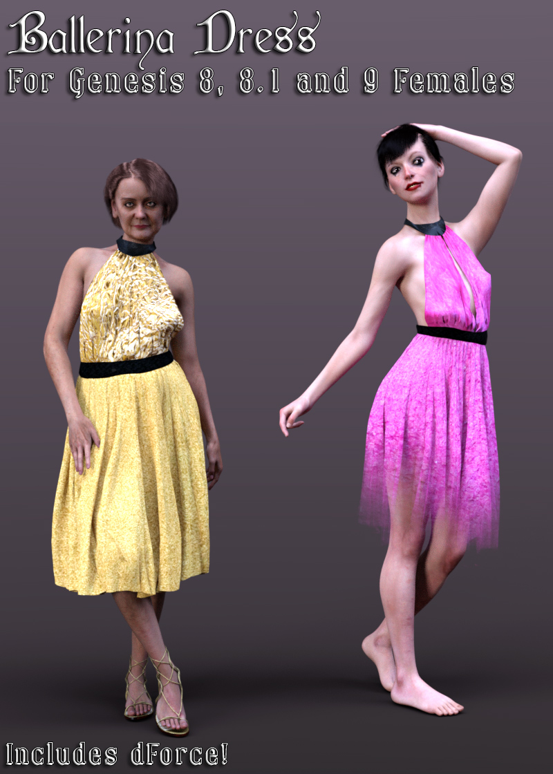 Ballerina Dress for G8F and G9