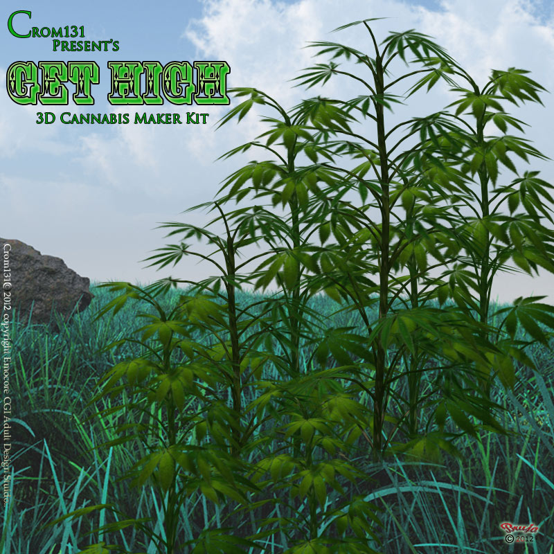 Crom131's  Get High 3D Cannabis Maker Kit