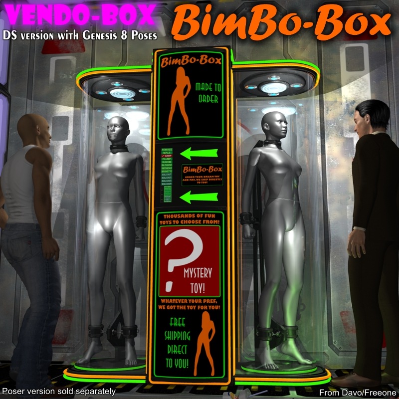 VendoBox "Bimbo-Box" For DazStudio