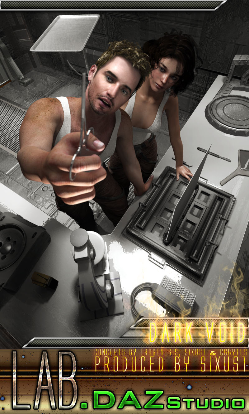 Dark Void Laboratory For Daz Studio