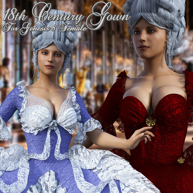 18th Century Gown for G8F