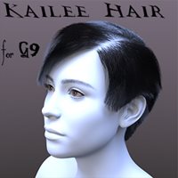 Kailee Hair for Genesis 9