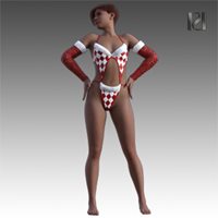 Christmas Style 35 - Christmas costume for G8f, G8.1F, G9