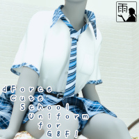 dForce Cute School Uniform 01 for G8F