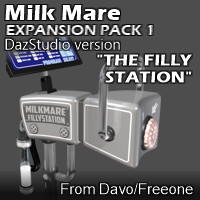 Milkmare "Expansion Pack 1" For Daz Studio